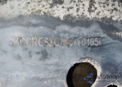 2010 Chevrolet Silverado Lt из США, поврежденный, VIN 3GCRCSE01AG170495